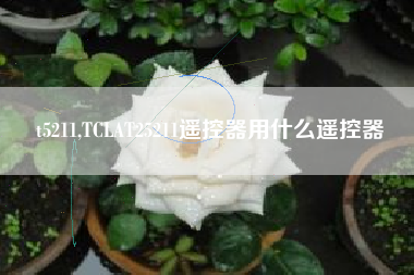 t5211,TCLAT25211遥控器用什么遥控器