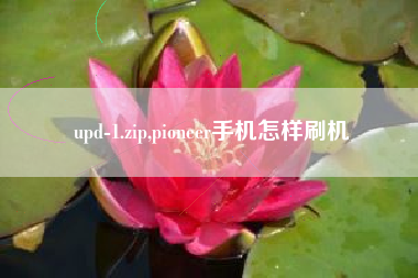 upd-1.zip,pioneer手机怎样刷机