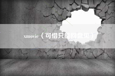 xmovie（可惜只能网盘见）