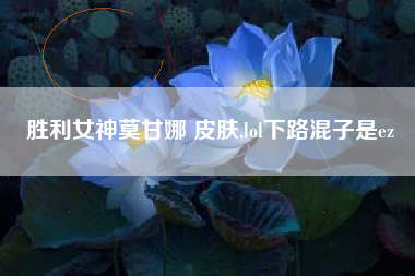 胜利女神莫甘娜 皮肤,lol下路混子是ez