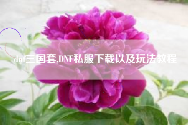 dnf三国套,DNF私服下载以及玩法教程