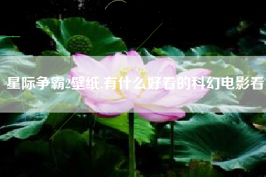 星际争霸2壁纸,有什么好看的科幻电影看